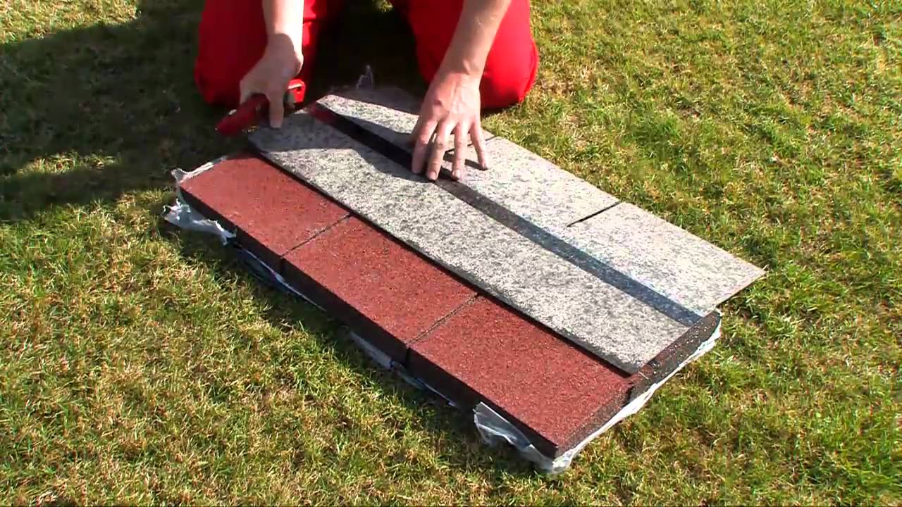 DIY How to apply shingles - Easy Shingle - on your roof (garden shed)