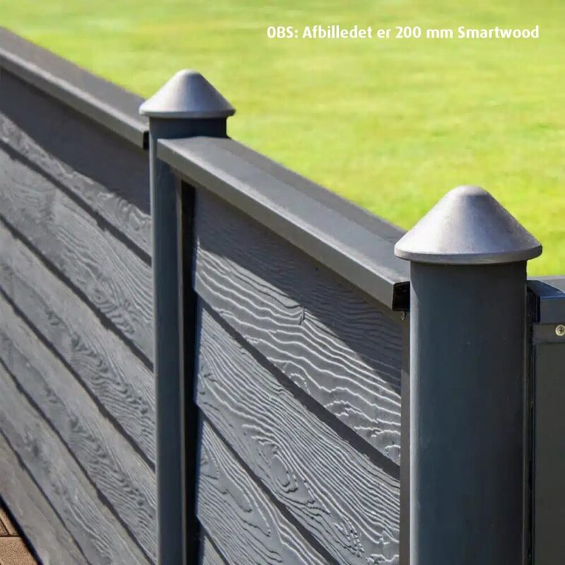 SCG Smartwood 150 x 3000 mm in dark antracite