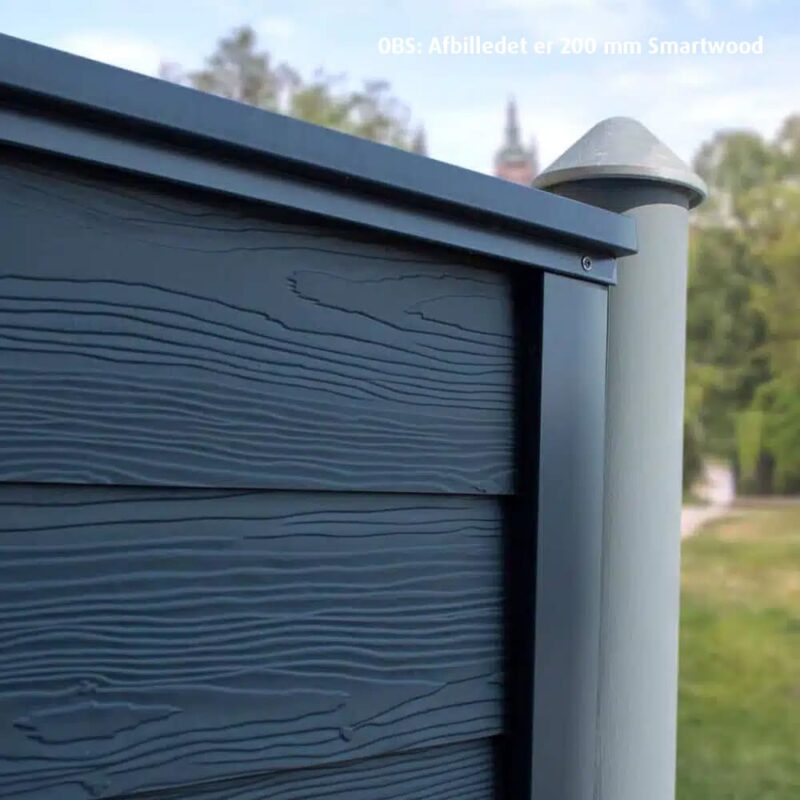 SCG Smartwood 150 x 3000 mm in dark antracite