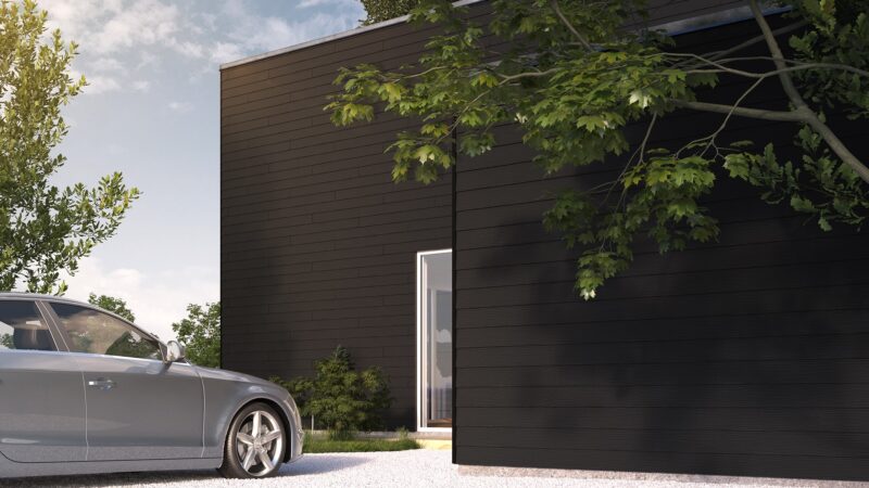 SCG Smartwood 150 x 3000 mm in Onyx Black