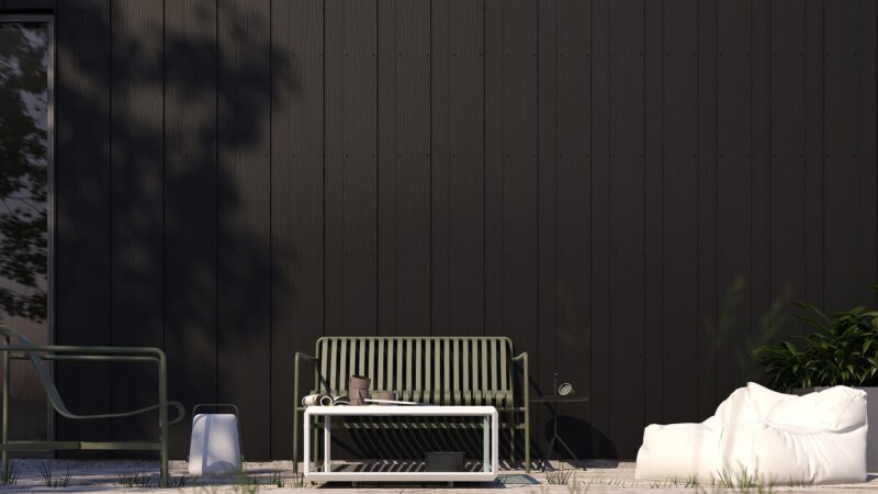 SCG Smartwood 150 x 3000 mm in Onyx Black