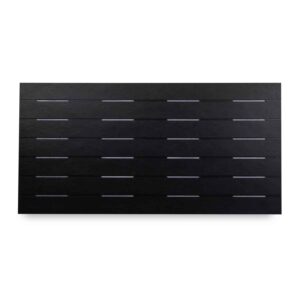 SCG Eaves Panel Lining with ventilation 1200 x 600 x 4 mm in black