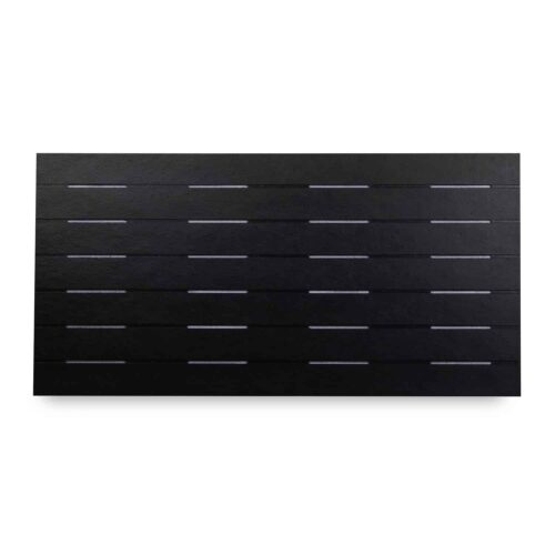 SCG Eaves Panel Lining with ventilation 1200 x 600 x 4 mm in black