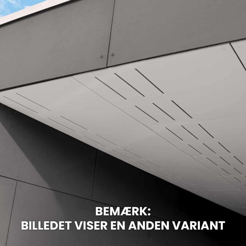 SCG Eaves Panel Capsule with ventilation & net 1200 x 600 x 4 mm in white