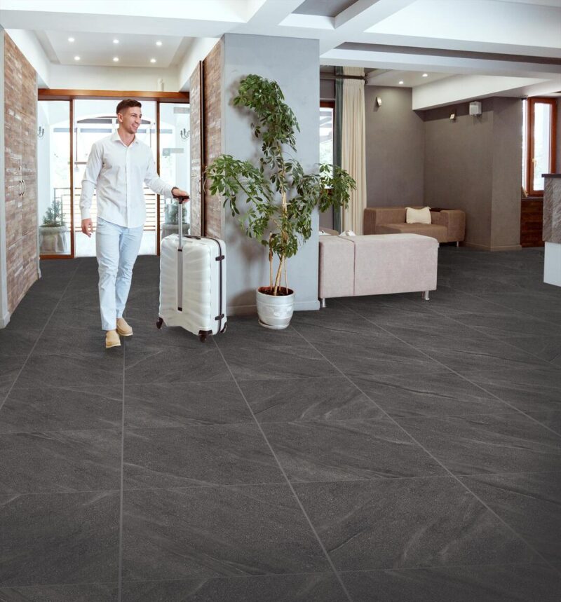 Cotto Stone Coal Tile 60 x 60 cm