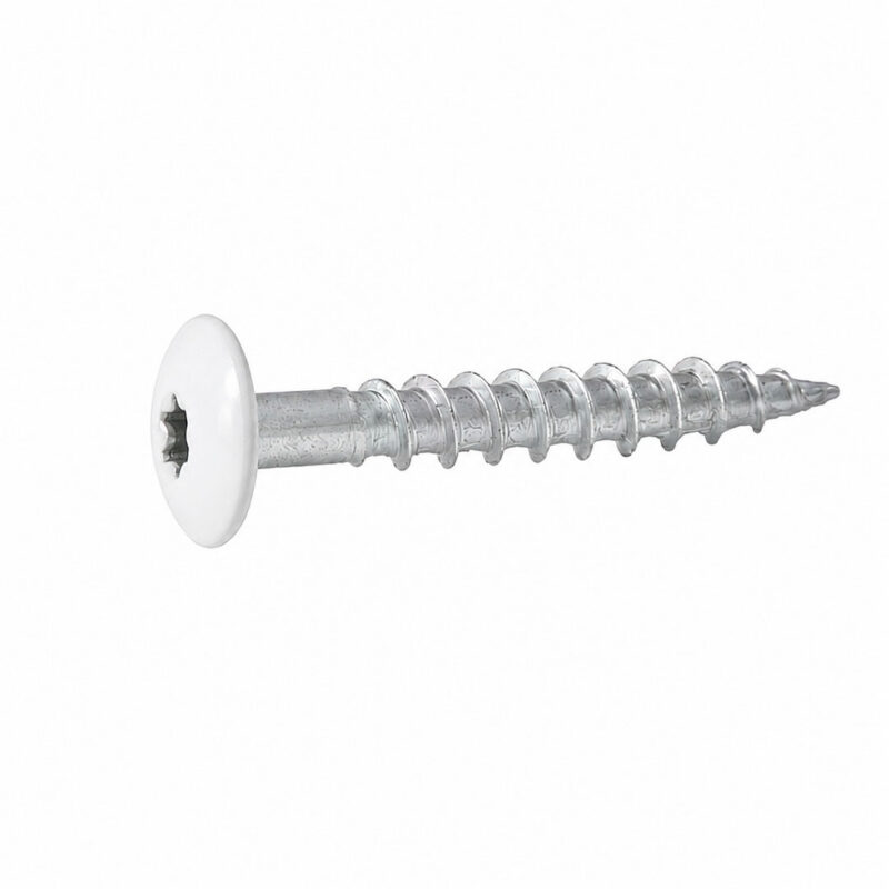 BMC Facadeskrue 4,3 x 28 mm Hvid 1 BMC Facadeskrue 4,3 x 28 mm Hvid