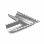 Plannja Gering udvendig 90° 125 mm i Silver stål 9 Plannja Gering udvendig 90° 125 mm i Silver stål