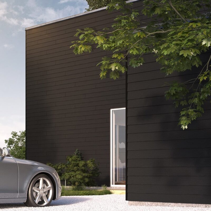 SCG Smartwood 200 x 2400 mm Plank Onyx Black