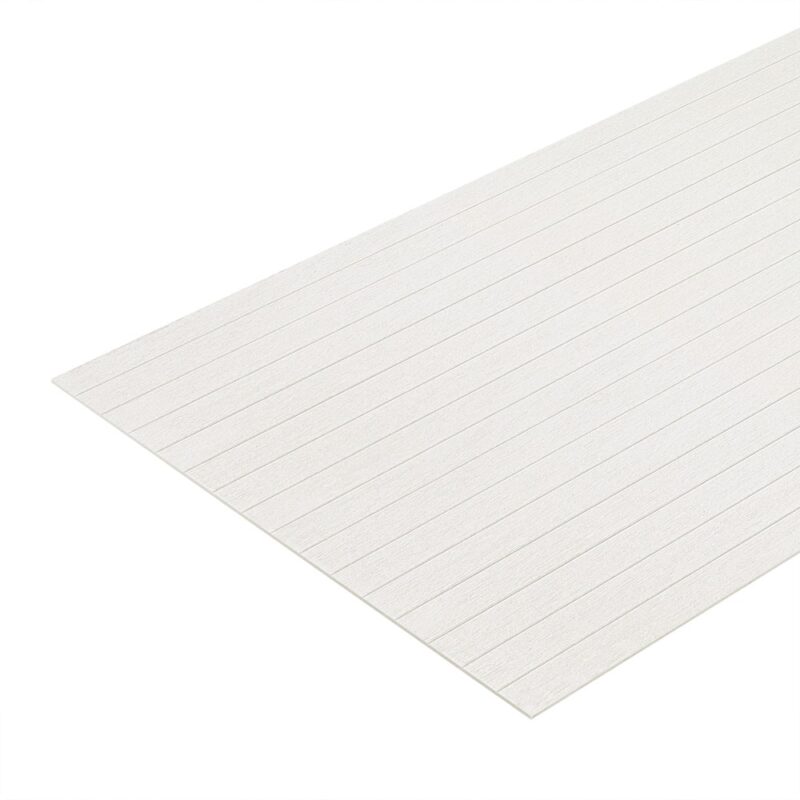 SCG Smartboard Rustic Lining 8 x 1200 x 2400 mm Hvid